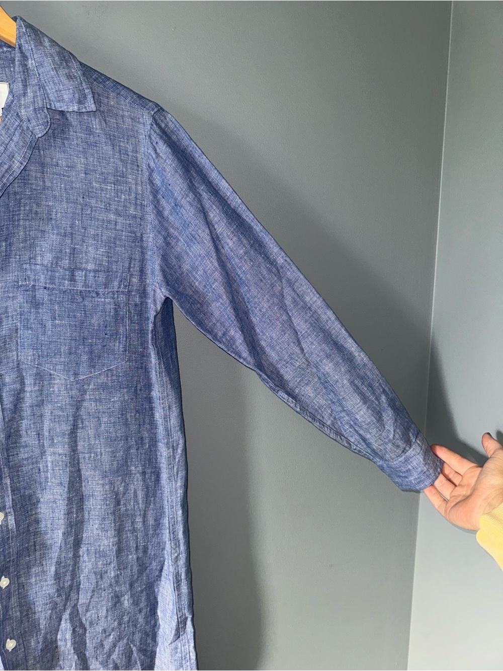 Frank & Eileen Rory Maxi Button down Linen Dress - Picture 6 of 15